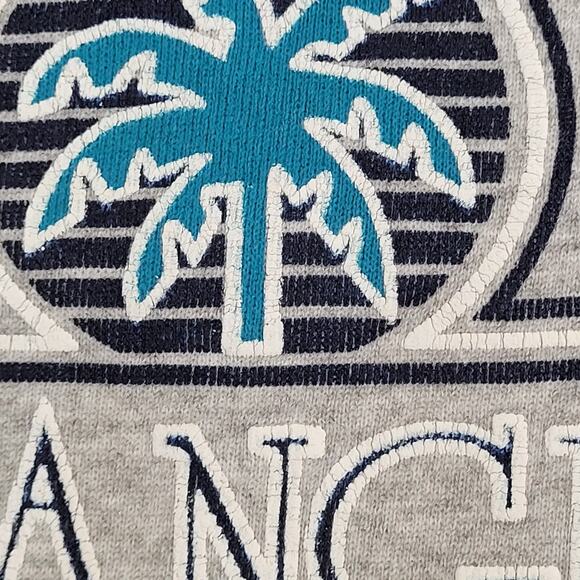 Vintage 90s Hanes Sweatshirt Womens Large 22x23 Gray USA - Picture 4 of 11